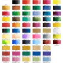 KURETAKE GANSAI TAMBI ”顔彩耽美” Single color pan TOTAL 48 COLORS