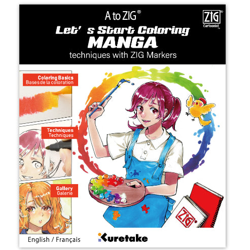 A TO ZIG LET'S START COLORING MANGA (INTX400-802)
