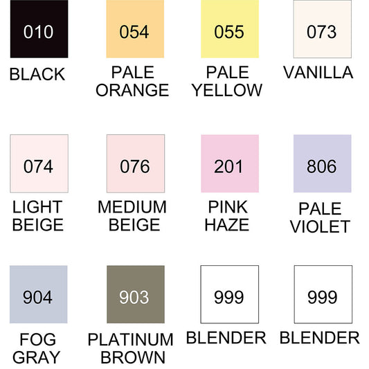 ZIG CLEAN COLOR REAL BRUSH 12 pcs set B