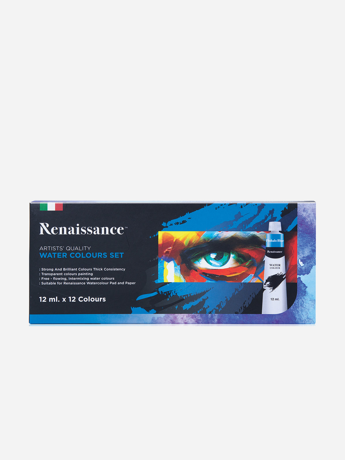 Renaissance Watercolor Set (Set of 12, 12 ml)