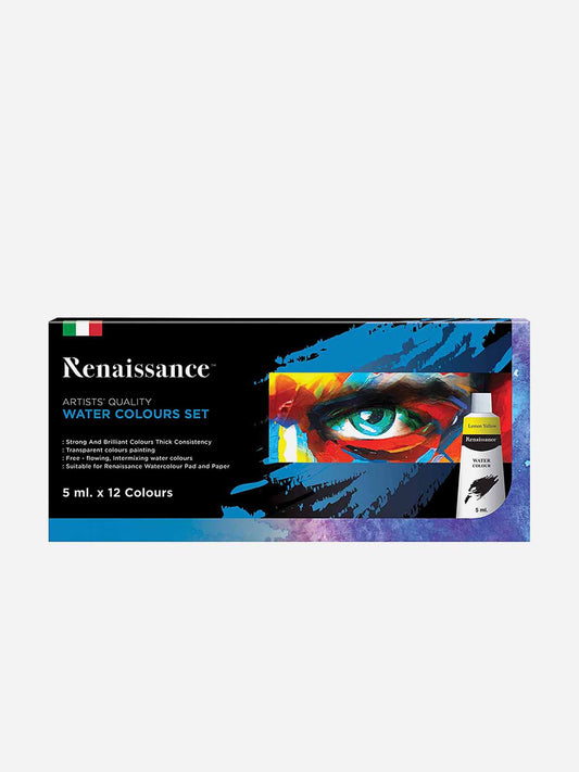 Renaissance Watercolor Set (Set of 12, 5 ml)
