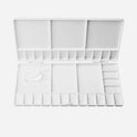 Renaissance White Foldable Water Palette Size 30. 5 x 14 cm H-1
