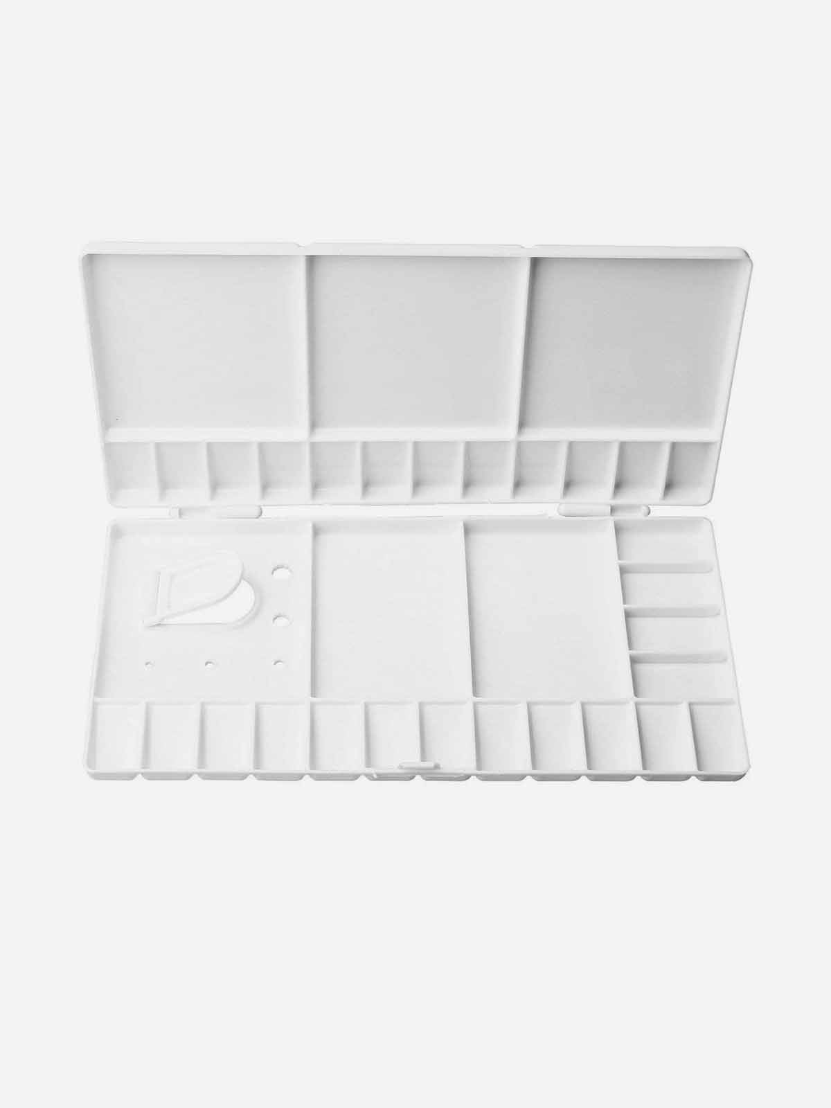 Renaissance White Foldable Water Palette Size 30. 5 x 14 cm H-1